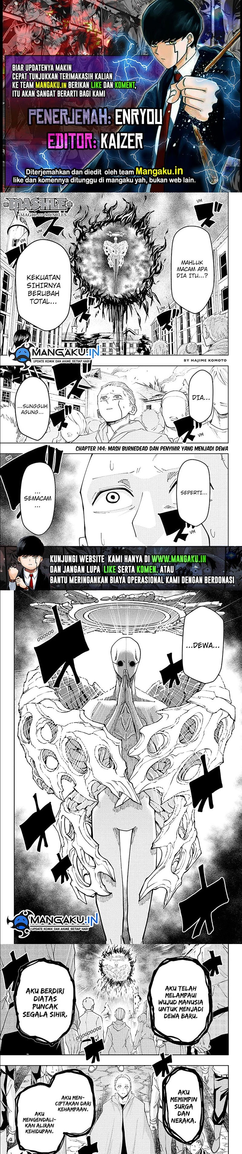 Mashle: Magic and Muscles chapter 155